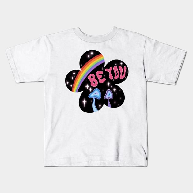 BE YOU Kids T-Shirt by hgrasel